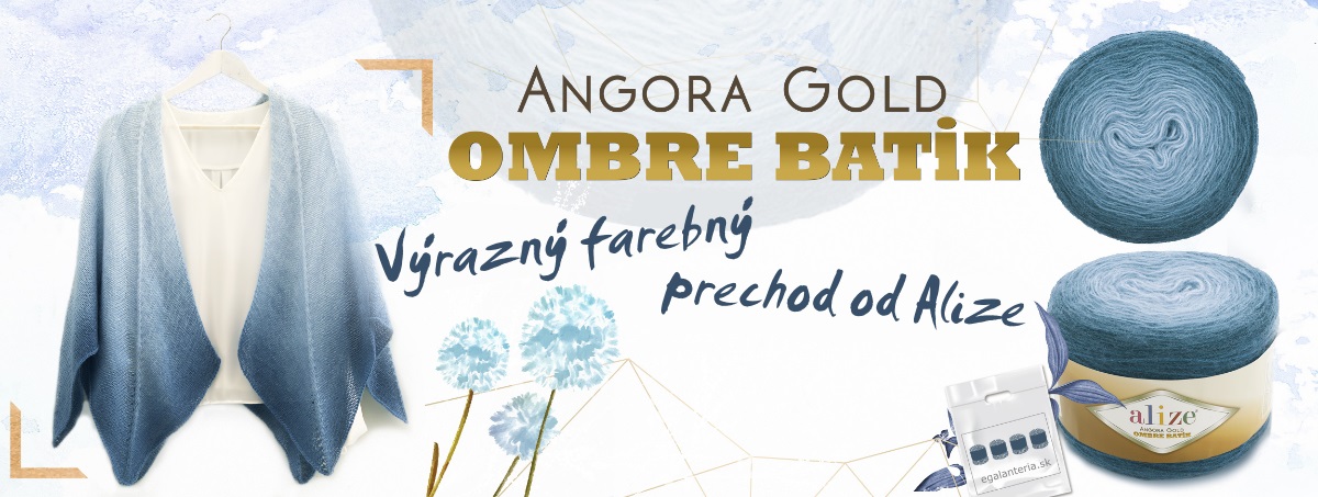 egalanteria - angora gold ombre batik - alize
